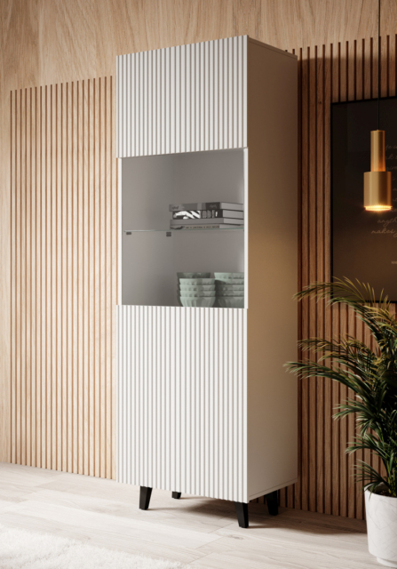 PAFOS Standing cabinet white/white