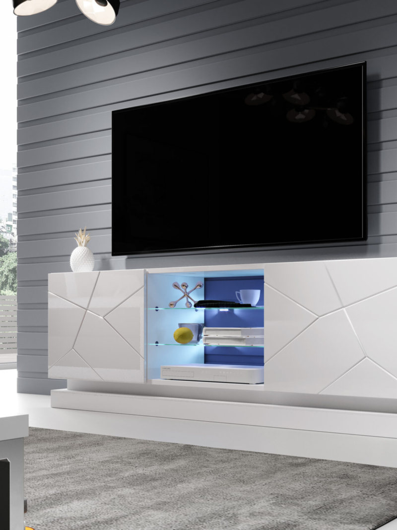 TV stand QIU 160 white