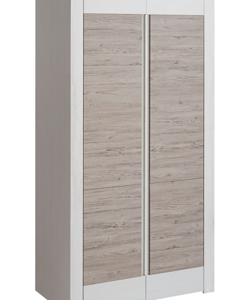 ALVO SZF2D wardrobe (andersen white pine/andersen beige)