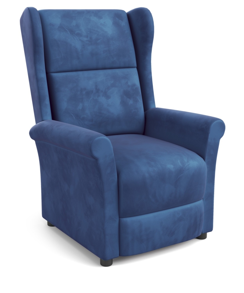 AGUSTIN recliner, color: dark blue