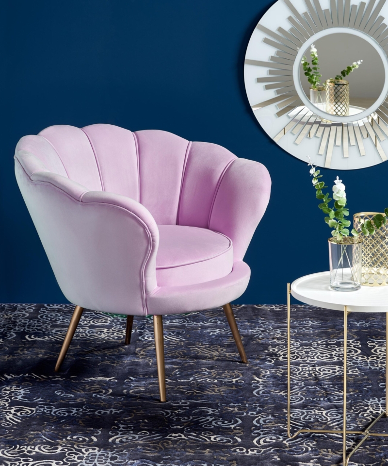 AMORINO l. chair, color: light pink