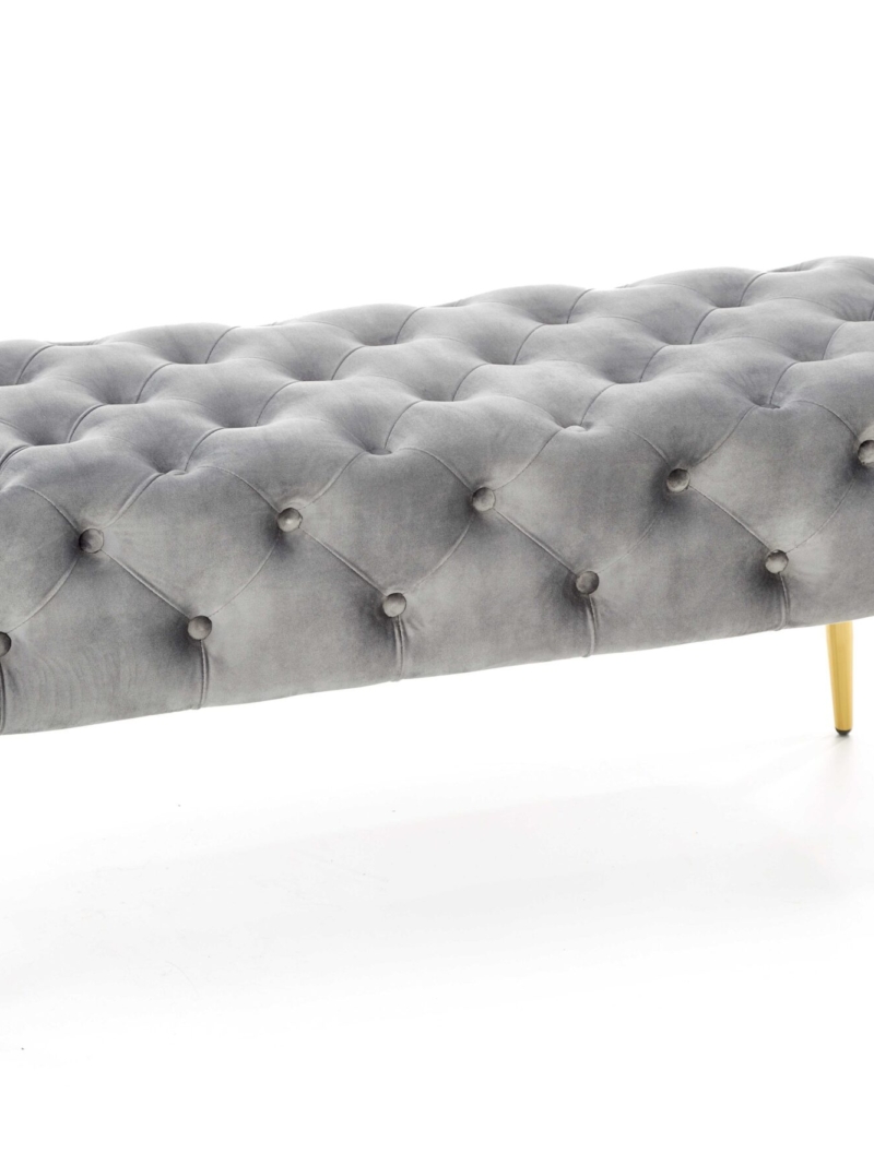 ATHENA bench color: grey / gold