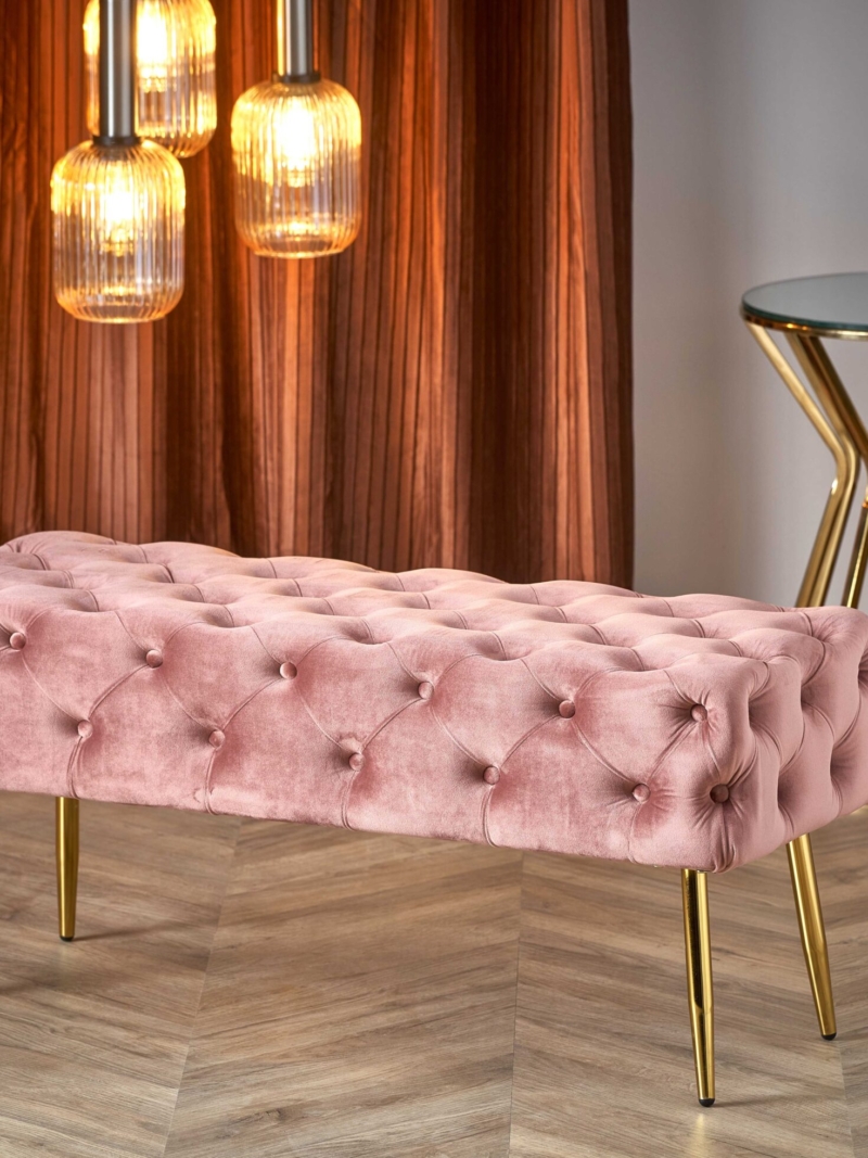 ATHENA bench color: pink / gold