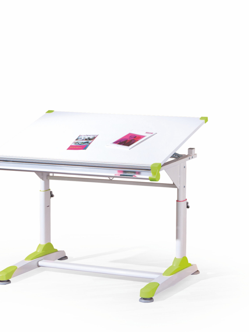 COLLORIDO desk color: white/green/pink