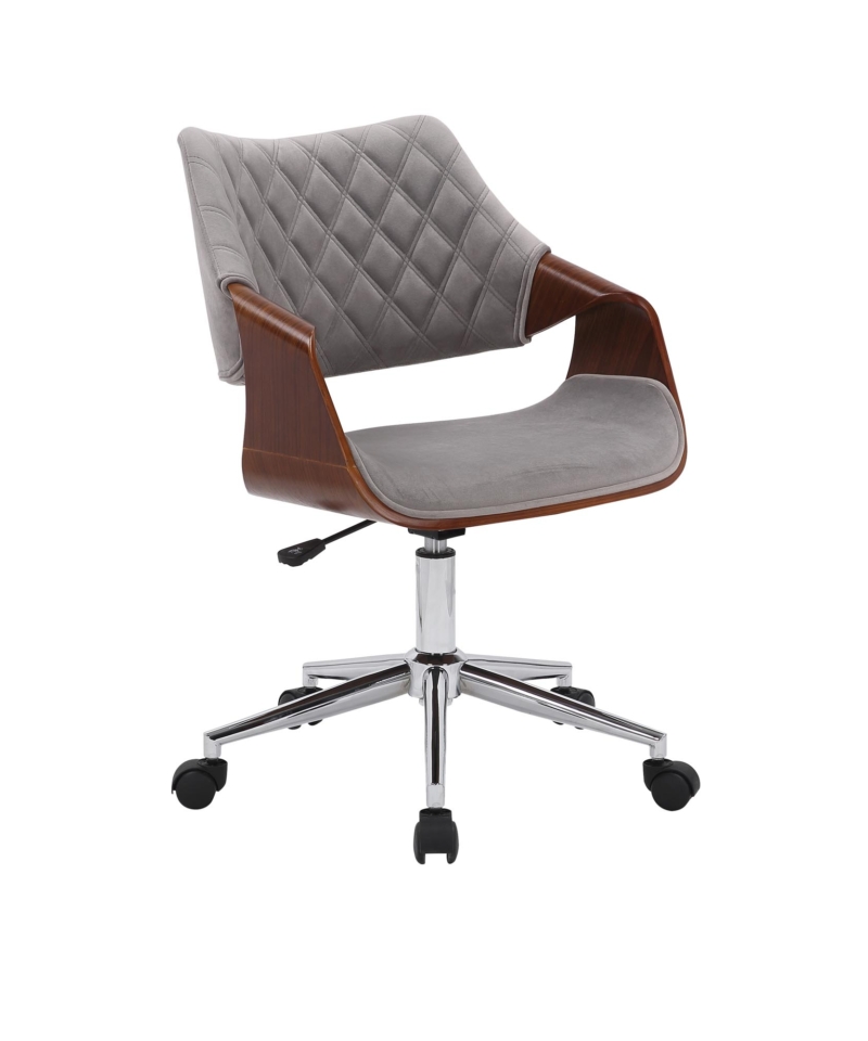 COLT office chair walnut/grey