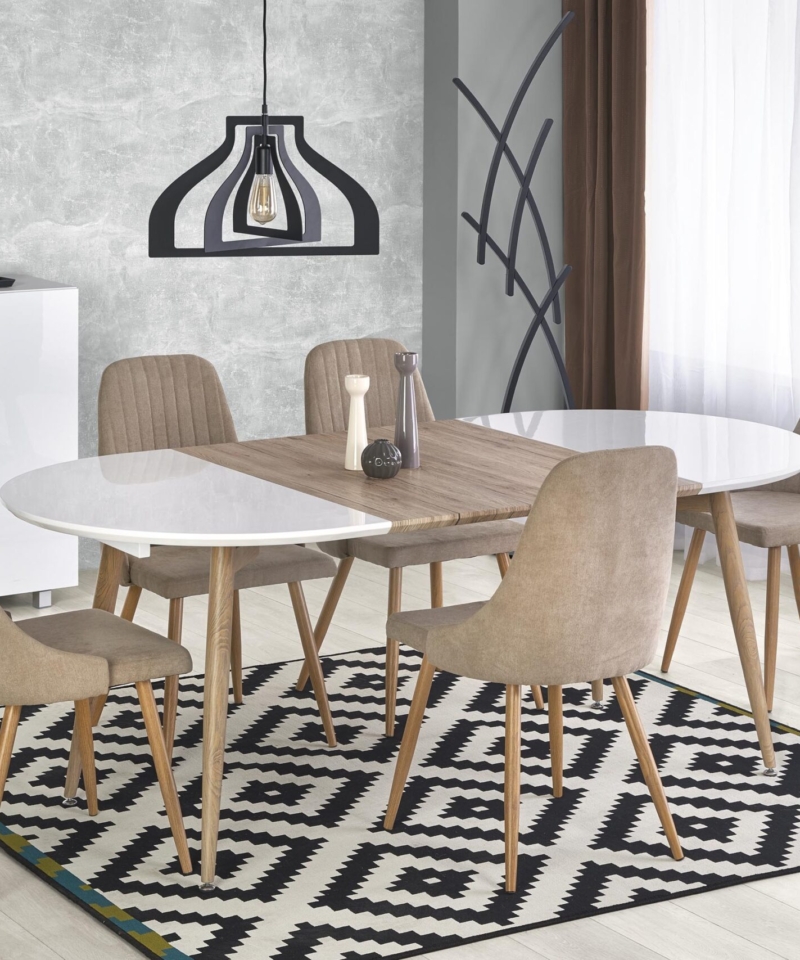 EDWARD extension table, color: san remo oak