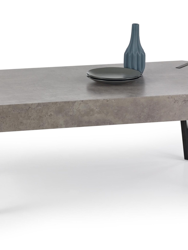 EMILY c.table, color: concrete / black