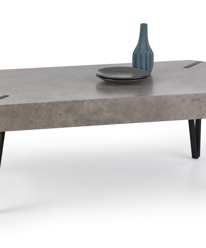 EMILY c.table, color: concrete / black