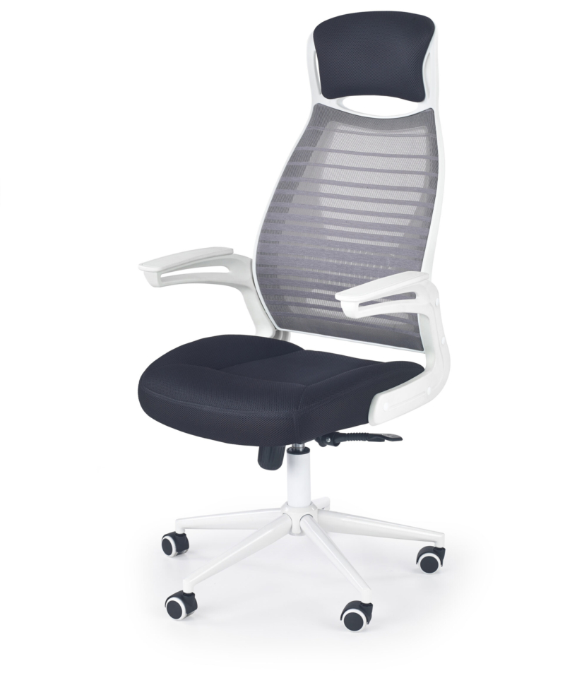 FRANKLIN office chair, color: black / white / grey