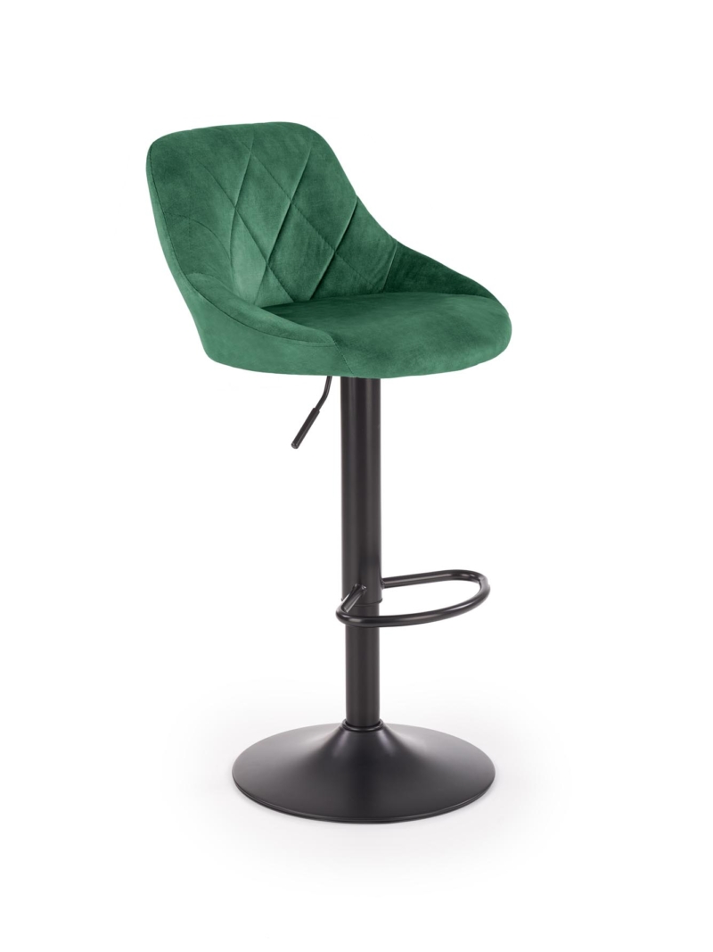 H101 bar stool dark green