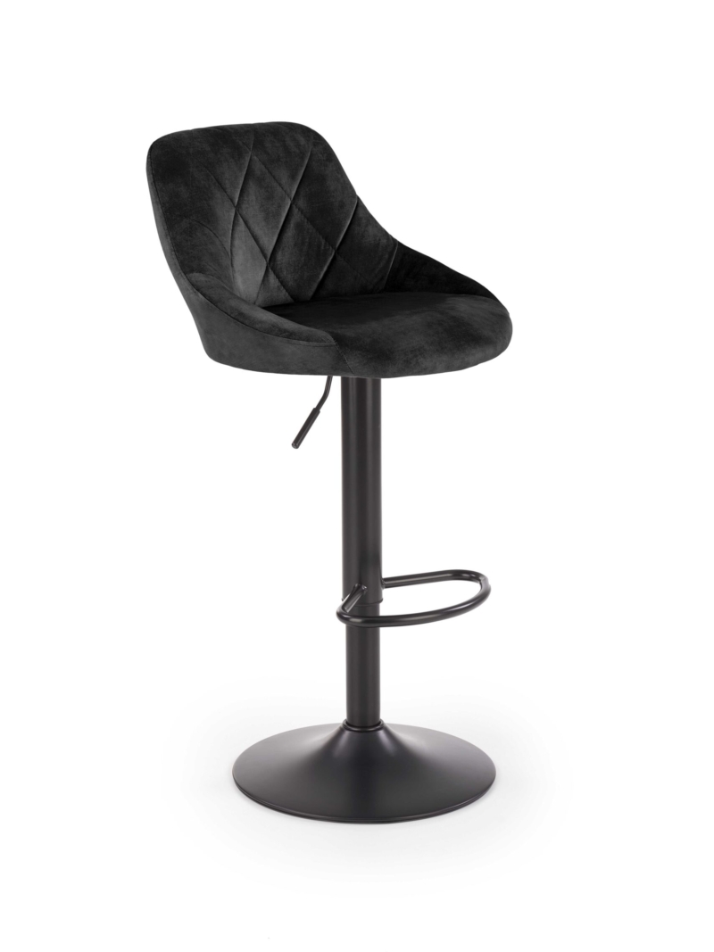 H101 bar stool black
