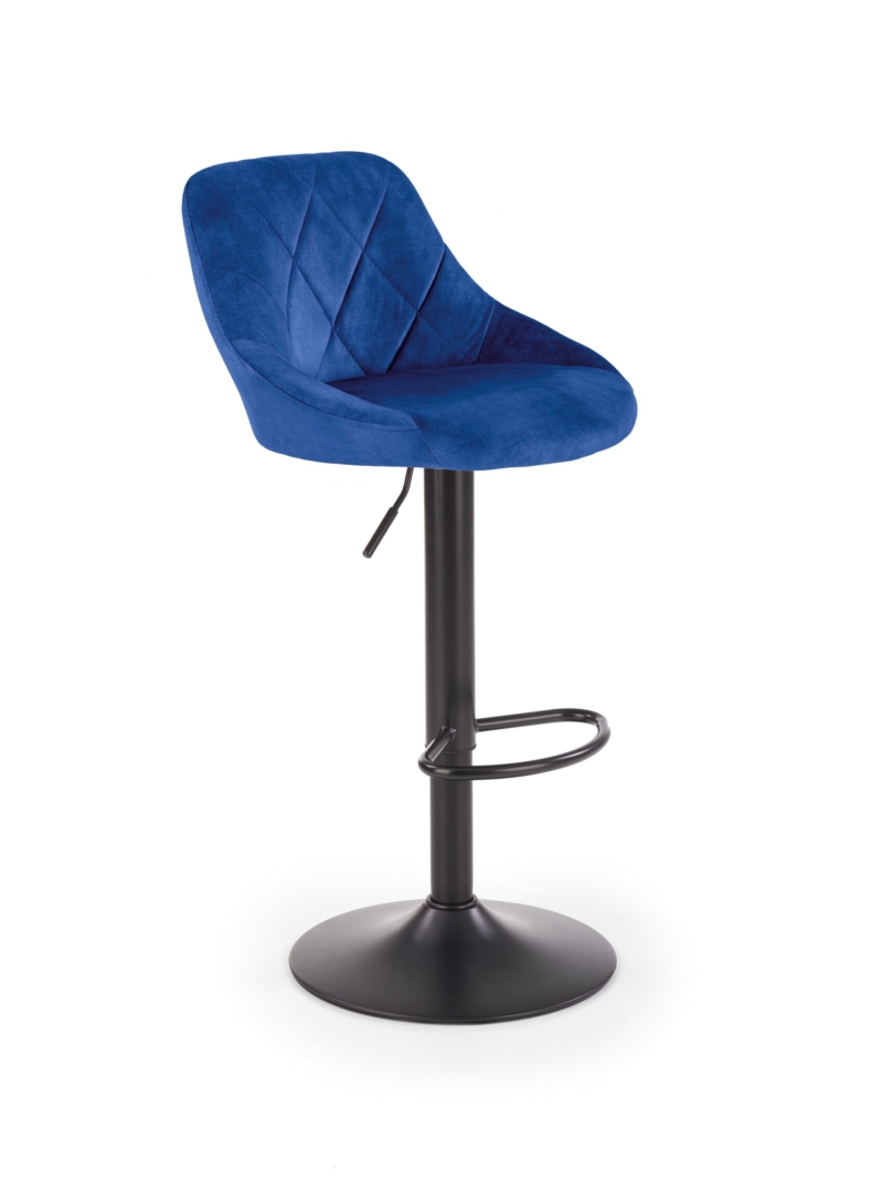 H101 bar stool dark blue