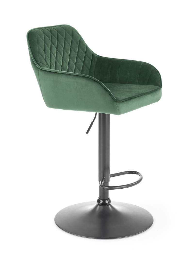 H103 bar stool dark green
