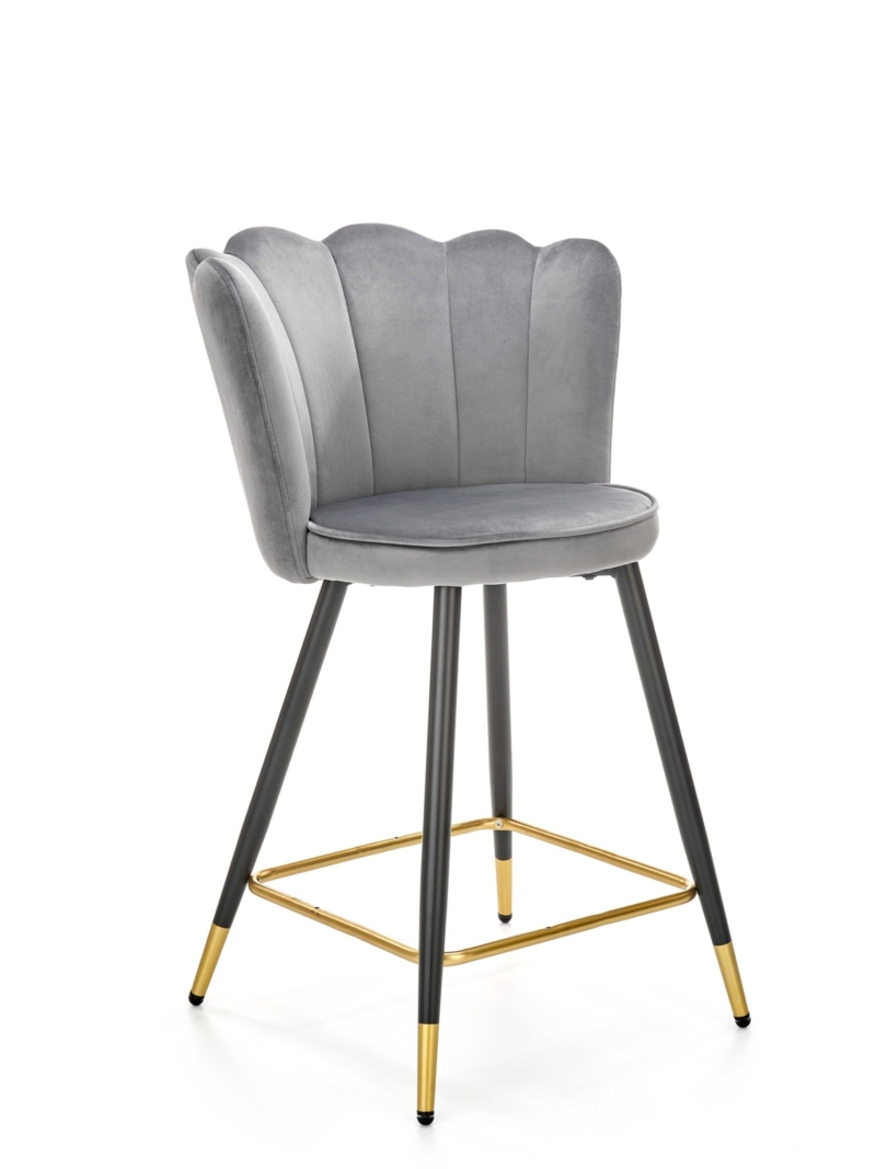 H106 bar stool, color: grey