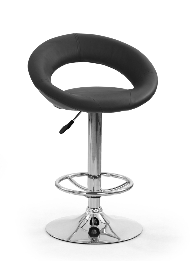 H15 bar stool color: black