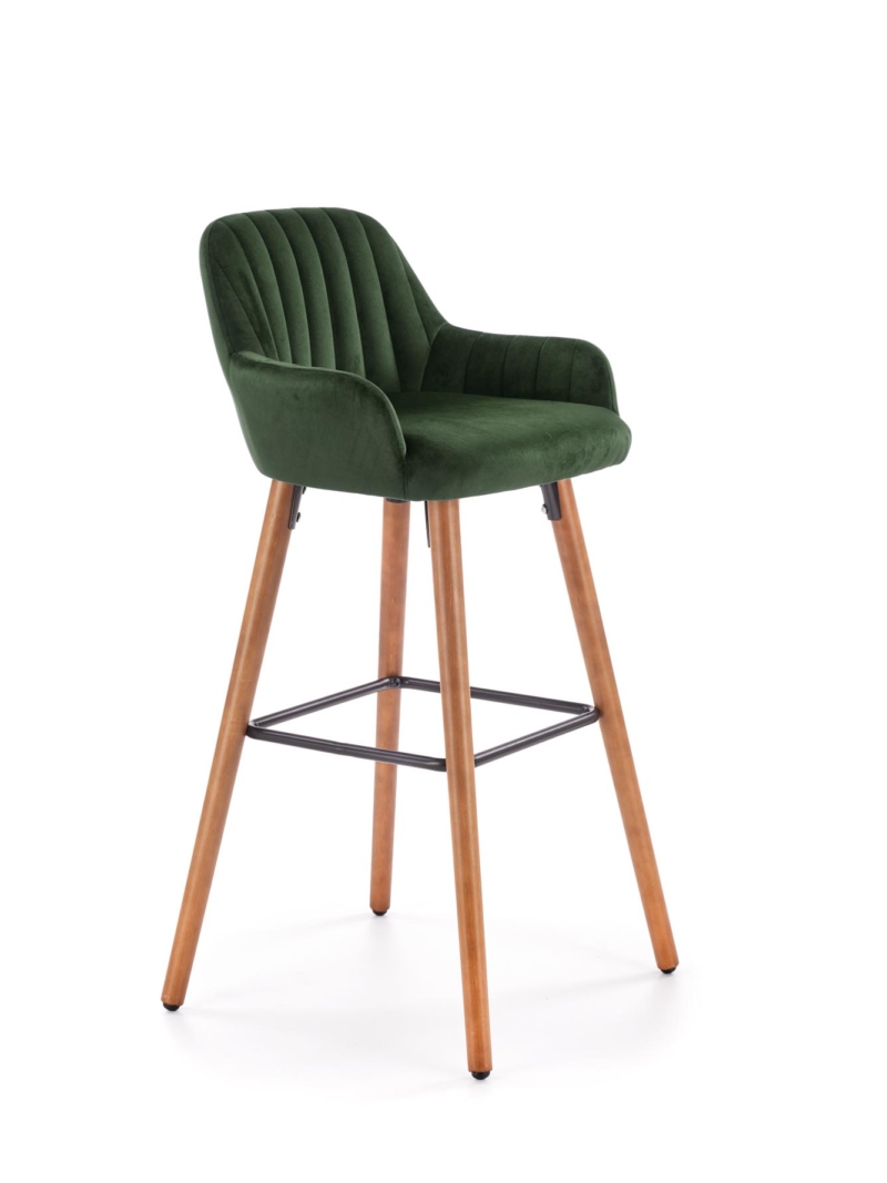 H93 bar stool, color: dark green