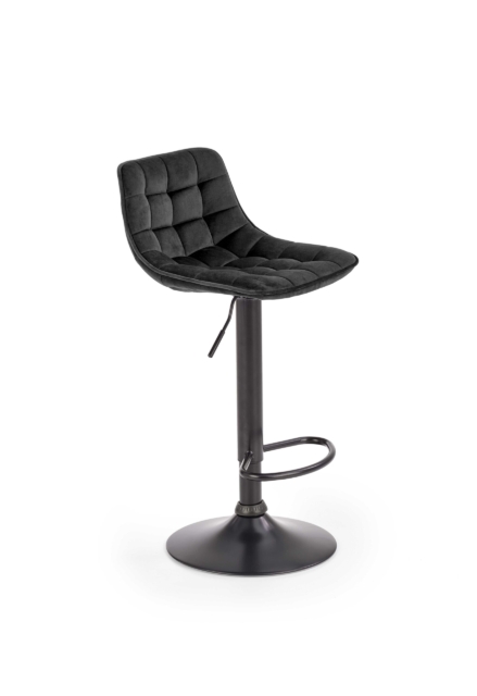 H95 bar stool, color: black