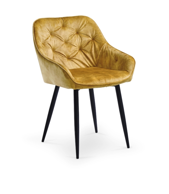 K418 chair, color: mustard
