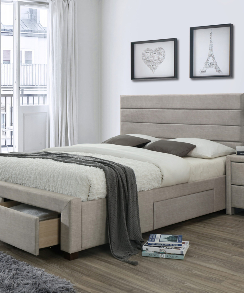KAYLEON bed with drawers