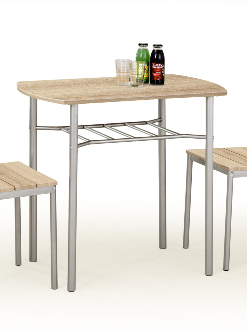 LANCE table + 2 chairs color: sonoma oak