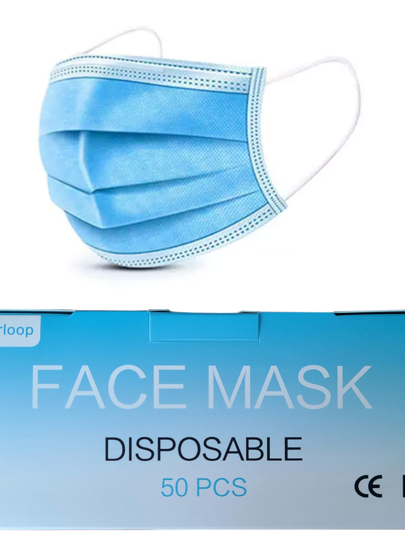 3-layer protective mask