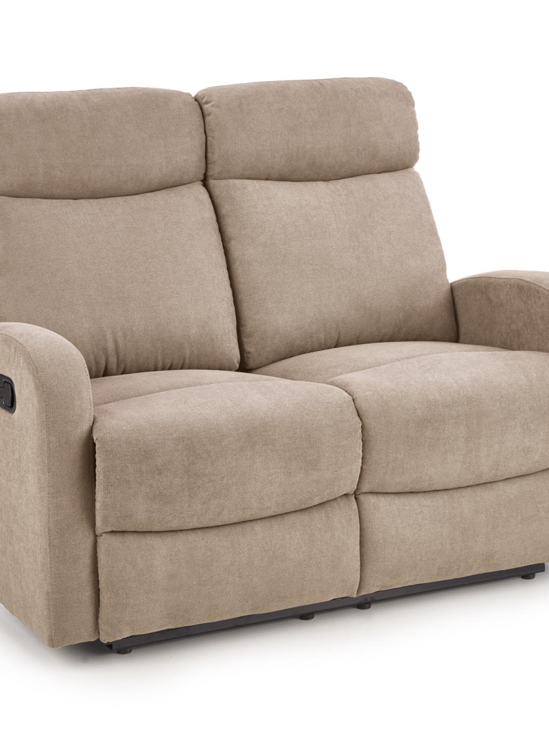 OSLO 2S sofa with recliner fucntion color: beige