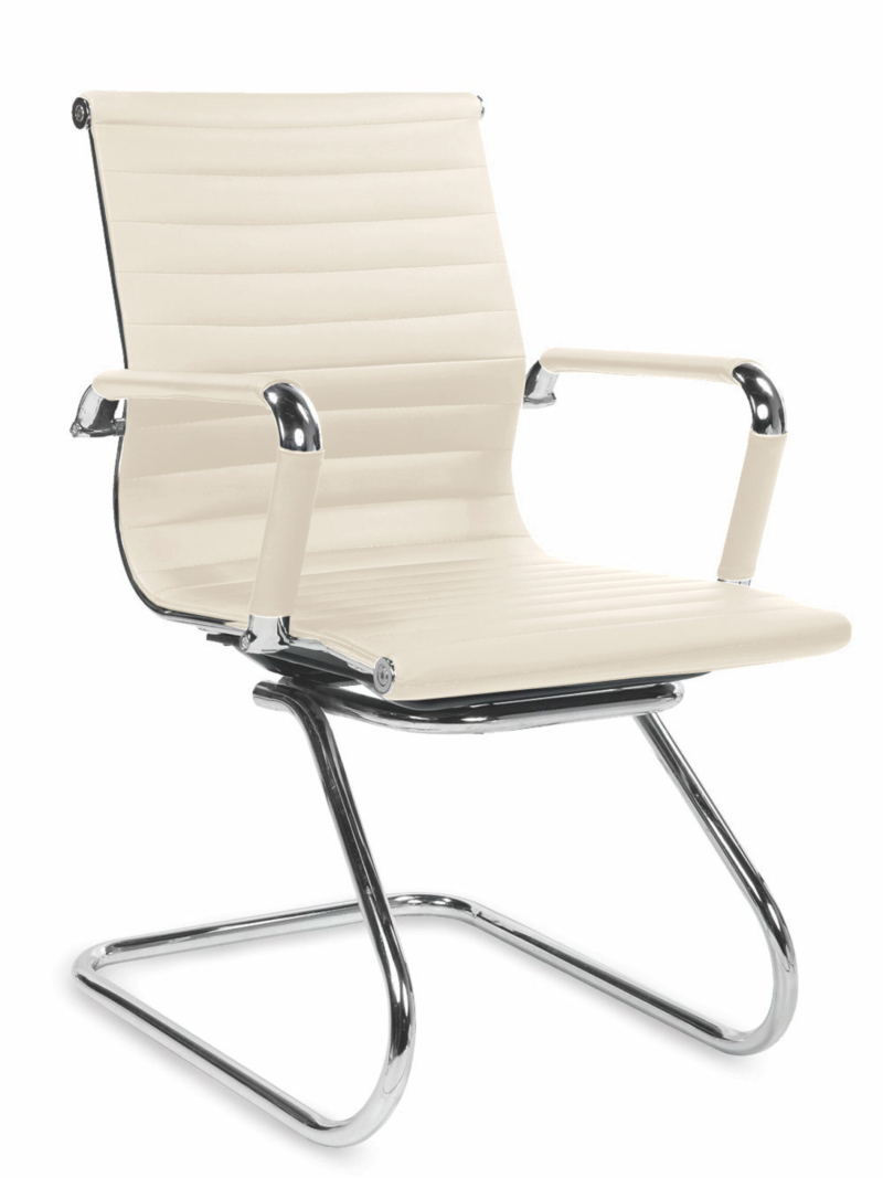 PRESTIGE SKID chair color: creamy