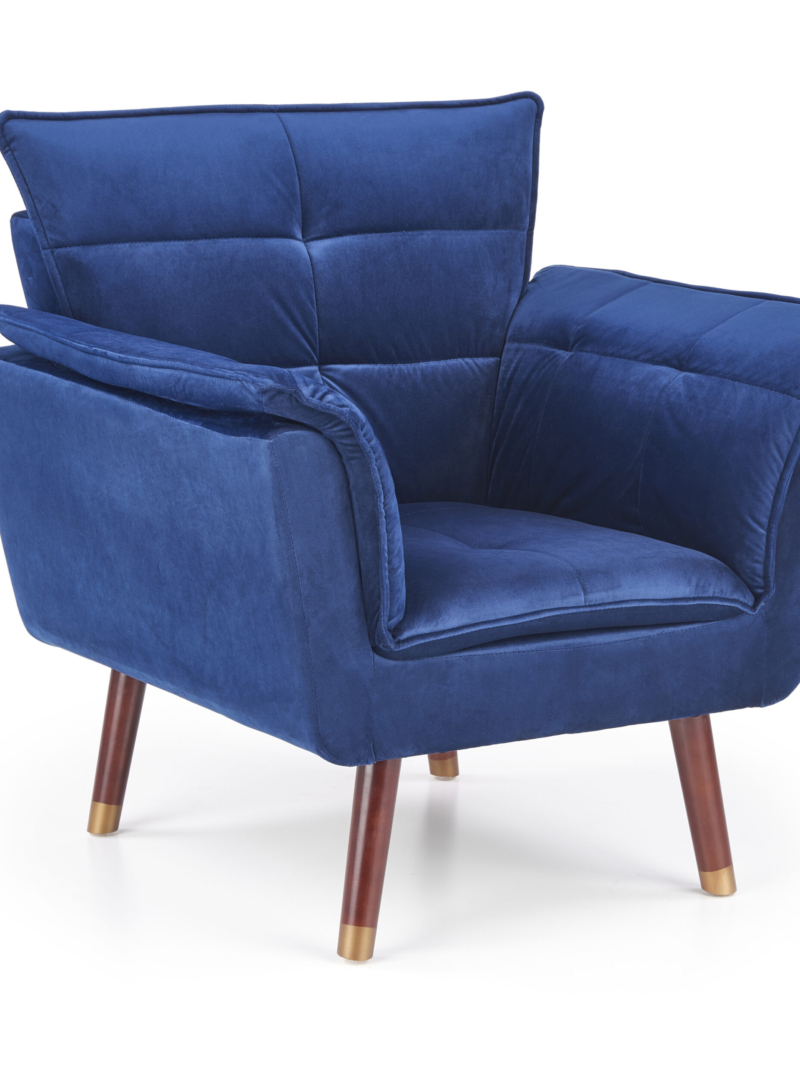 REZZO leisure chair, color: navy blue
