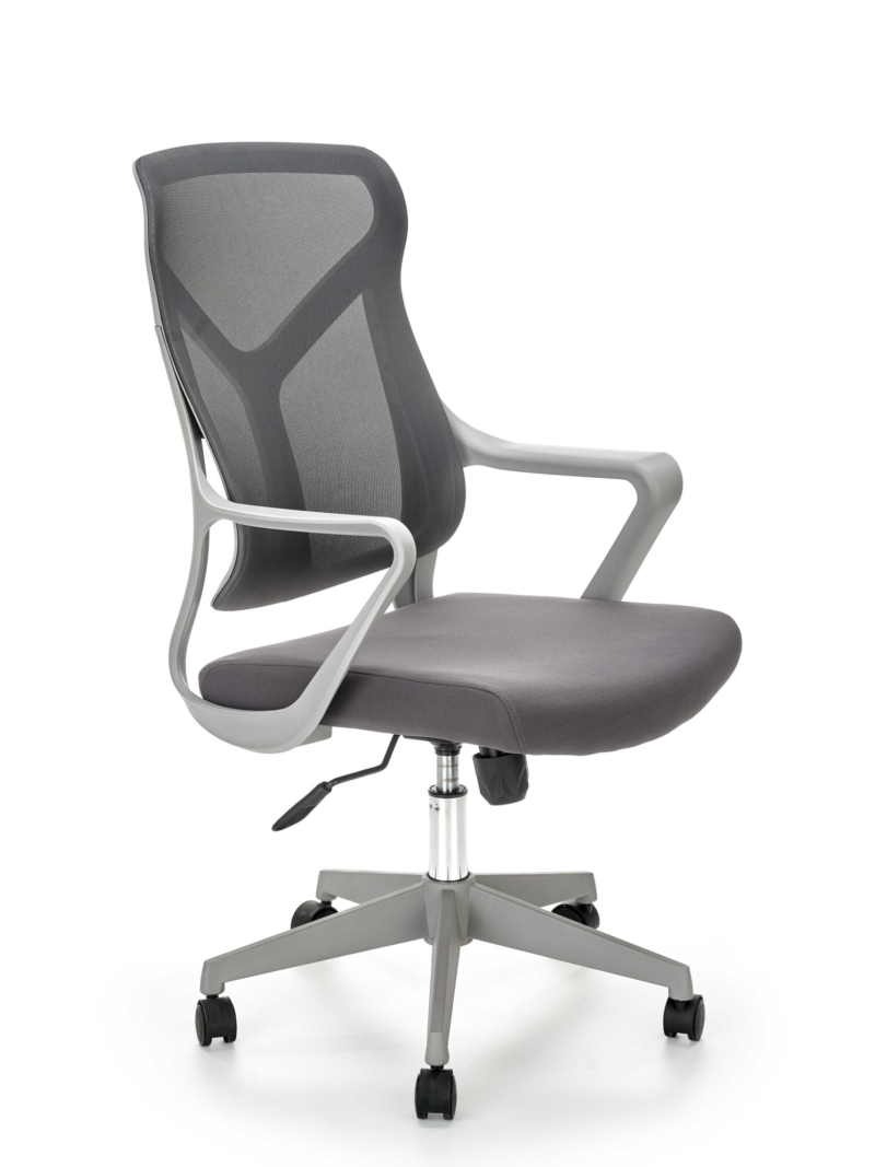 SANTO swivel armchair, grey