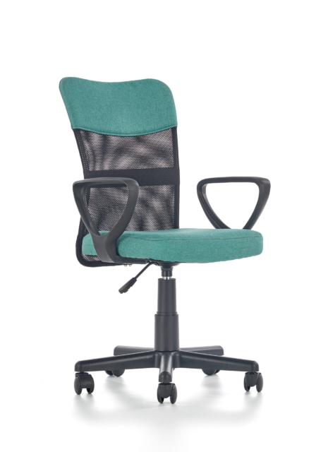 TIMMY o.chair, color: turquoise / black