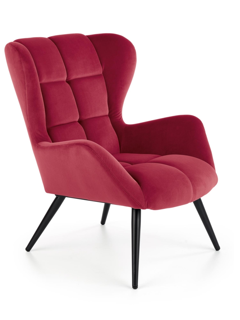 TYRION l. chair, color: dark red