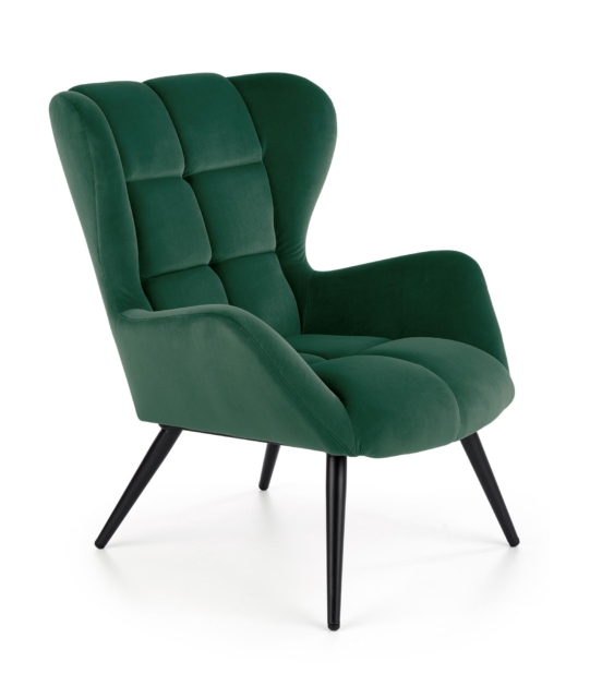 TYRION l. chair, color: dark green