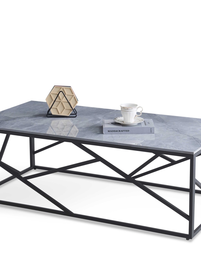 UNIVERSE 2, coffee table, gray marble