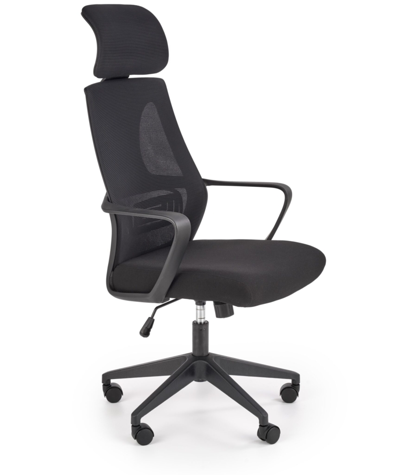 VALDEZ office chair, color: black / black
