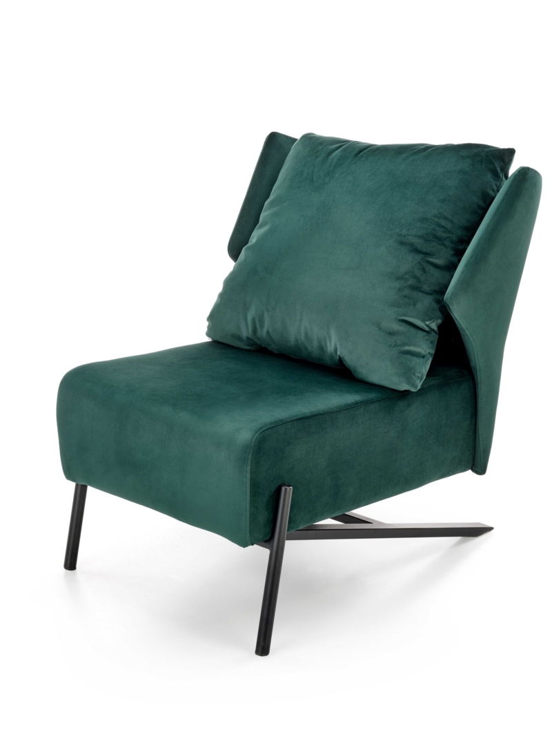 VICTUS leisure armchair dark green/ black