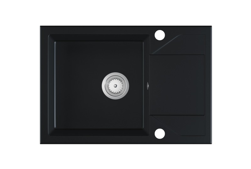 ADRIA sink, color: black matt