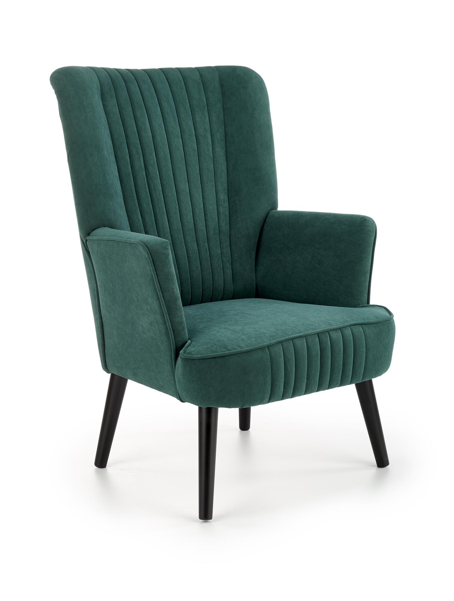 DELGADO chair color: dark green