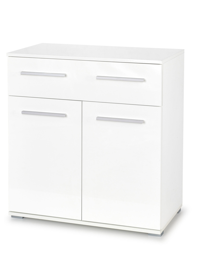 LIMA KM1 kummut - valge/valge läikega