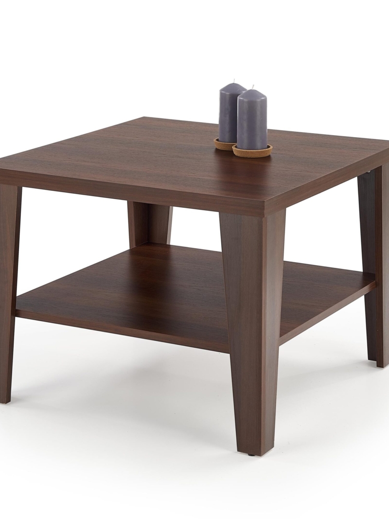 MANTA SQAURE c. tables, color: dark walnut
