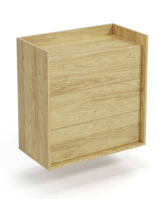 MOBIUS chest 3S color: hikora oak