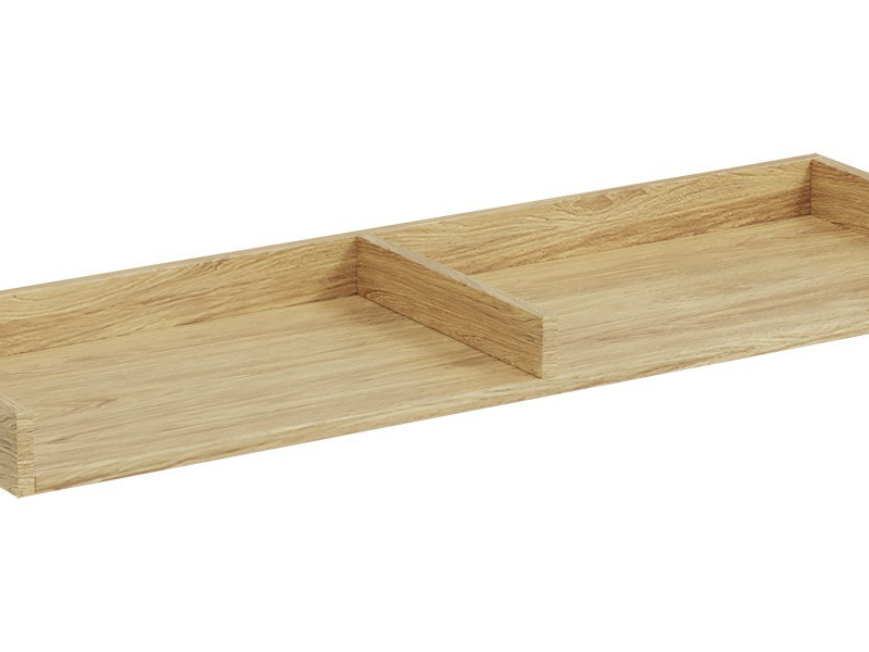 MOBIUS shelf 110 color: hikora oak