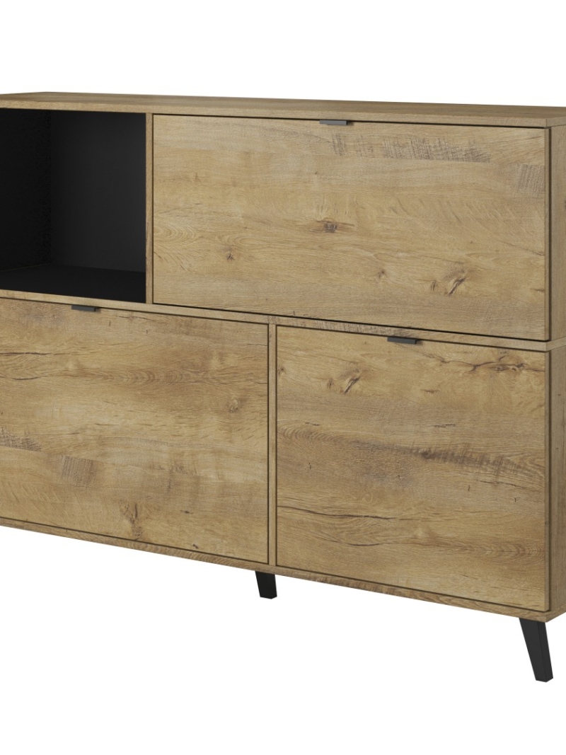 NEST KM-1 chest color: lefkas oak / black