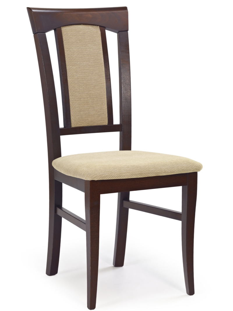 KONRAD chair color: dark walnut/TORENT BEIGE