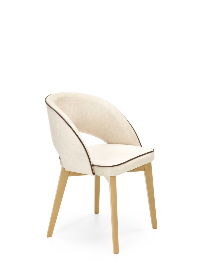 MARINO chair, color: velvet - MONOLITH 04 (creamy)