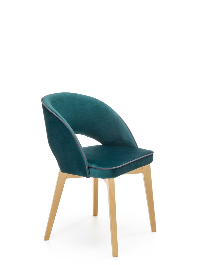 MARINO chair, color: velvet - MONOLITH 37 (dark green)