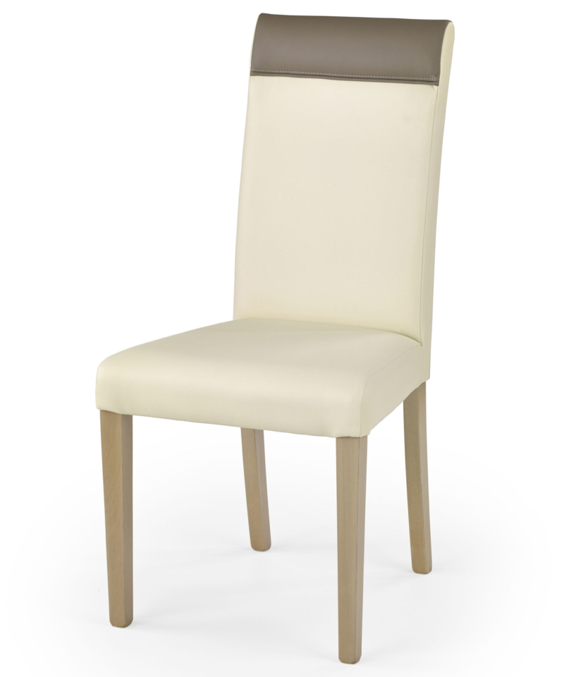 NORBERT chair color: sonoma oak / creamy / beige