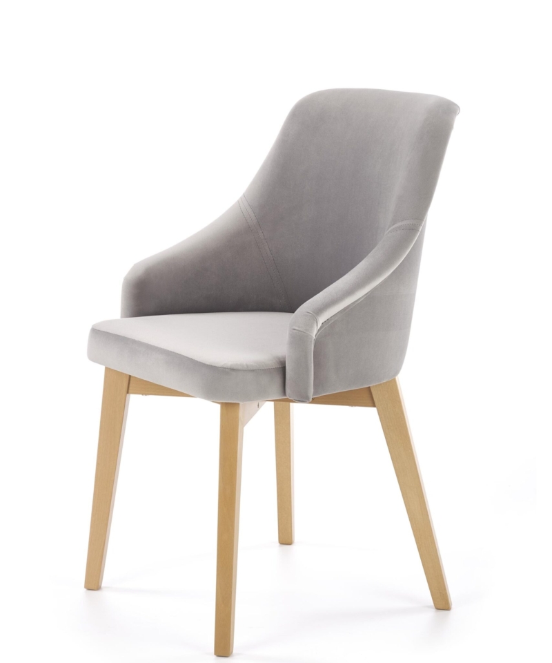 TOLEDO 2 chair, color: honey oak / SOLO 265