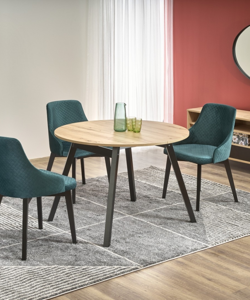 RUBEN ext. table artisan oak