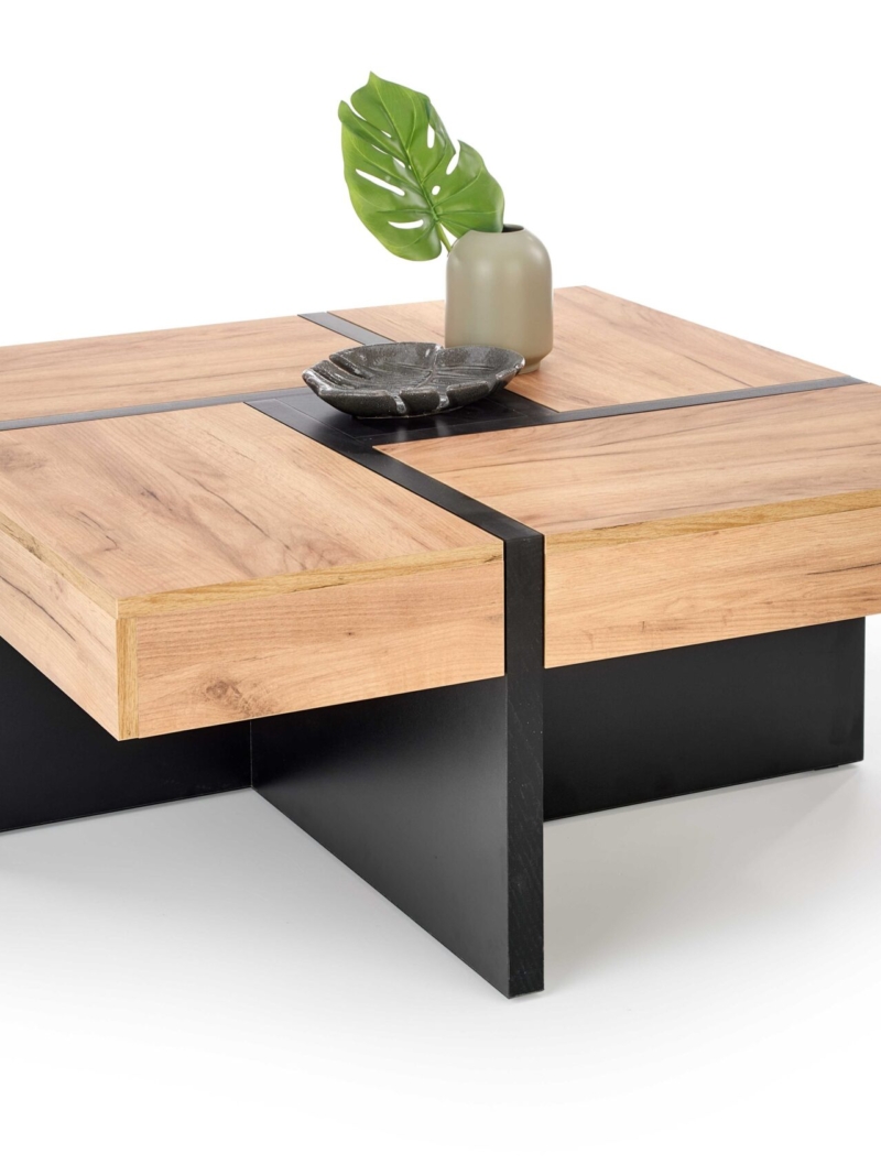 SEVILLA, c.table, craft oak / black