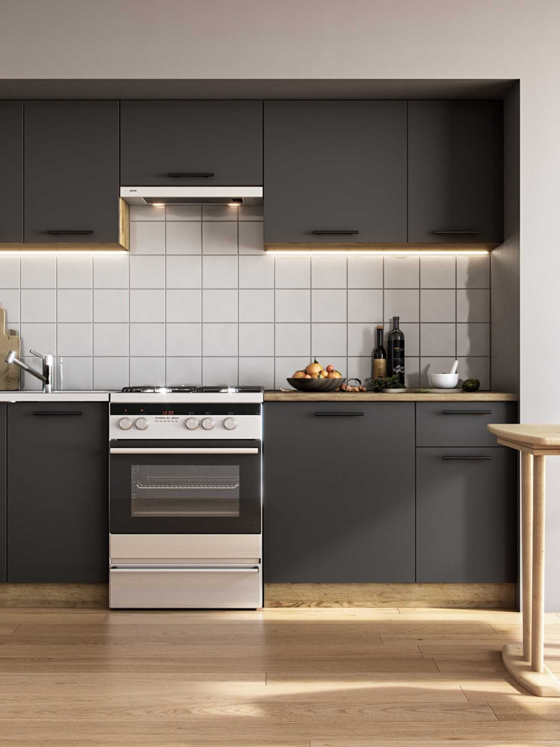 Köögimööbel DARIA 240 - käsitöö tamm/antratsiit